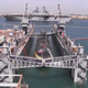 Illustration for article titled This Time Lapse Of A Nuclear Fast Attack Sub Entering Dry Dock Is Sweet